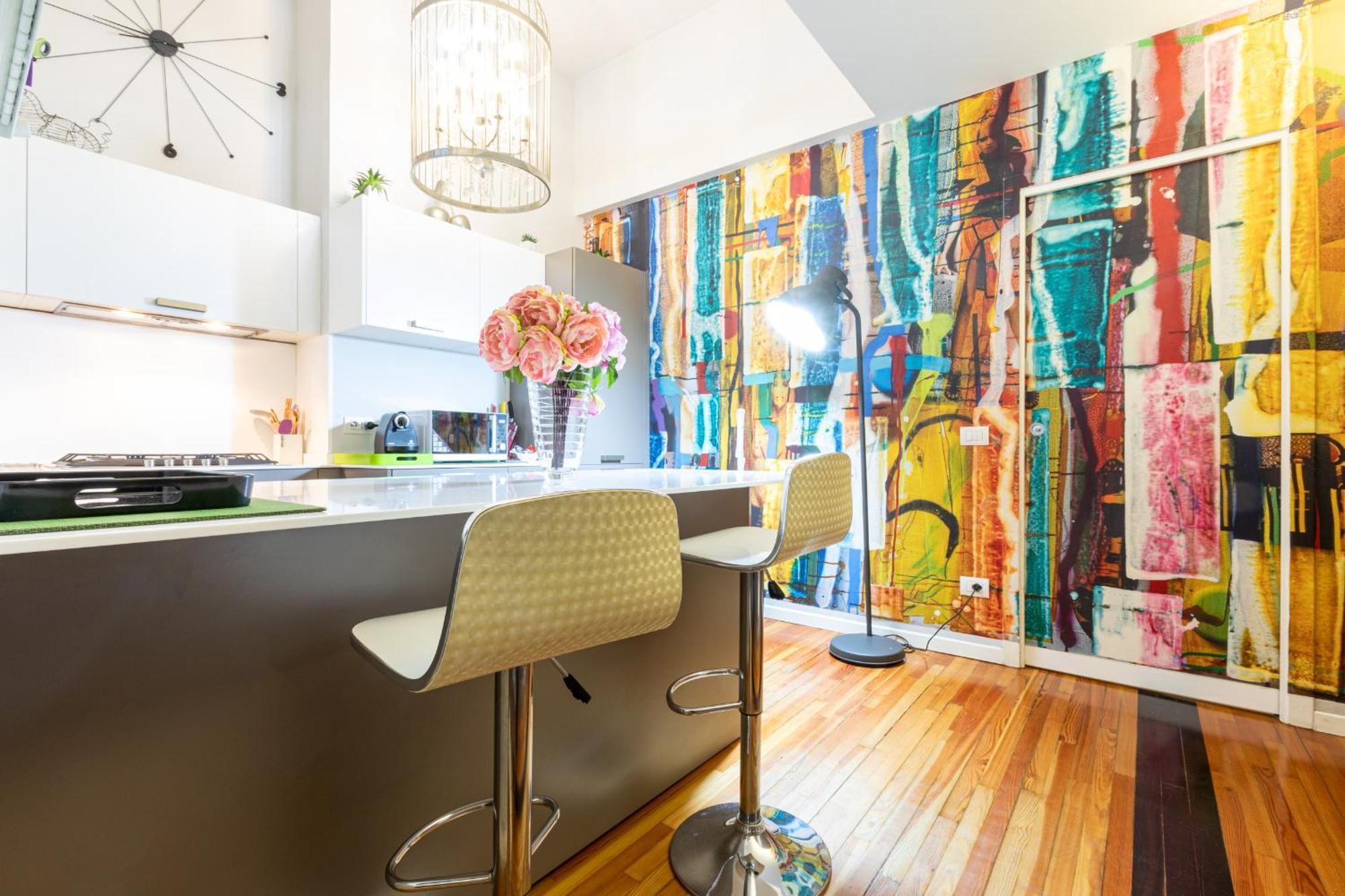Fashion Maisonette In Town - Top Collection Milan Bagian luar foto