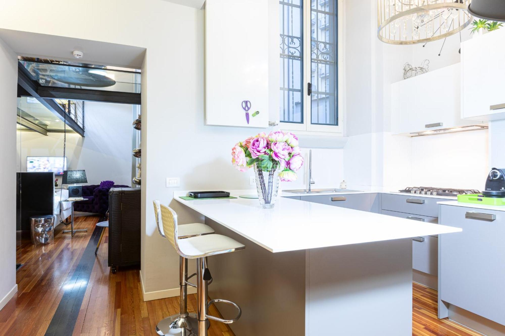 Fashion Maisonette In Town - Top Collection Milan Bagian luar foto