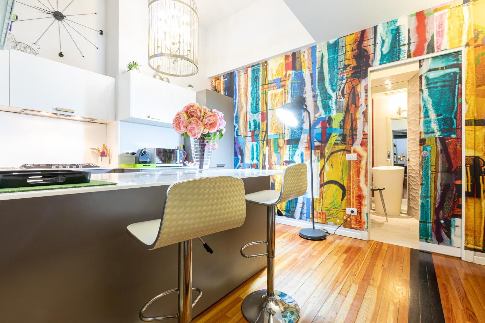 Fashion Maisonette In Town - Top Collection Milan Bagian luar foto